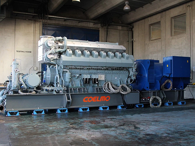 2 generating sets with a capacity of 3850 kVA 7