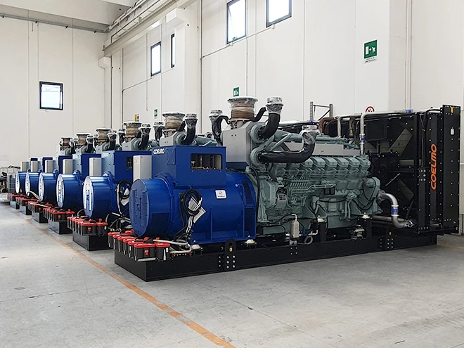 6 generating sets 2050 DCP technology 2